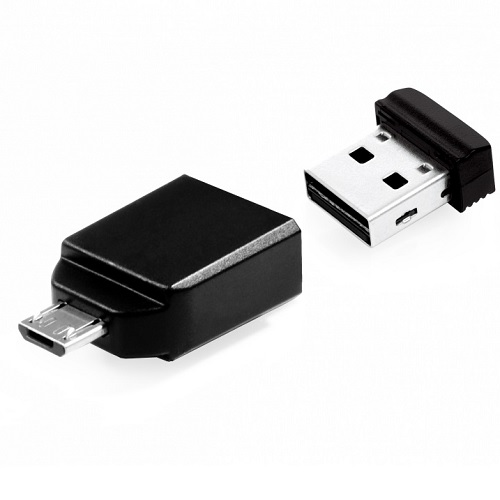 Verbatim NANO USB with Micro USB Adapter 64GB 
