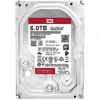 3.5'' HDD 6.0TB Western Digital WD6003FFBX Caviar Red