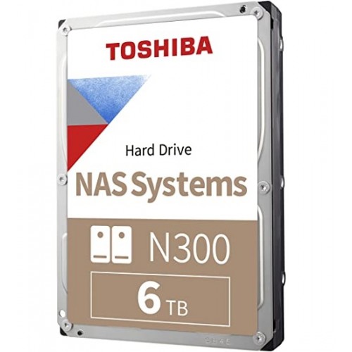 3.5" HDD 6.0TB Toshiba HDWN160UZSVA N300