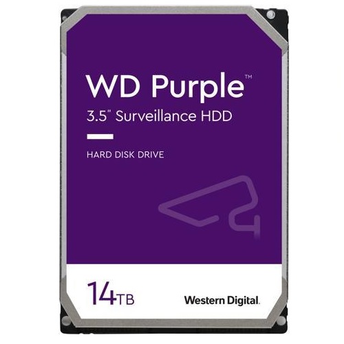 3.5" HDD 14.0TB Western Digital Purple Surveillance