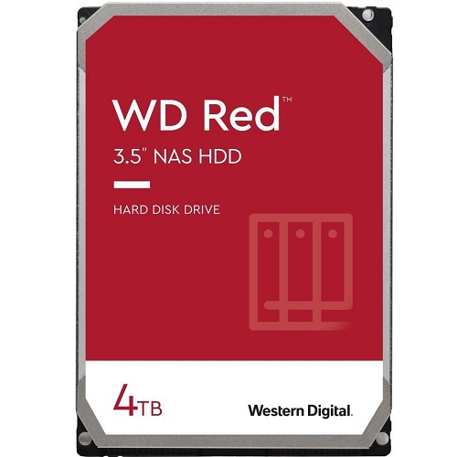 3.5" HDD  4.0TB Western Digital Red NAS