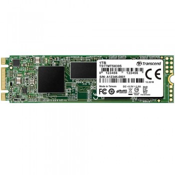 M.2 SATA SSD 1.0TB  Transcend  "TS1TMTS830S"