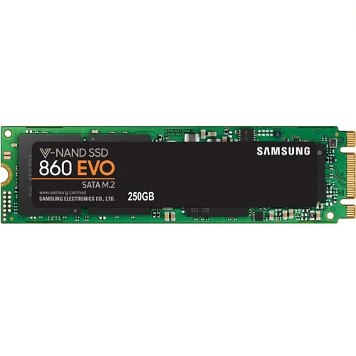 M.2 SATA SSD  250GB Samsung 860 EVO