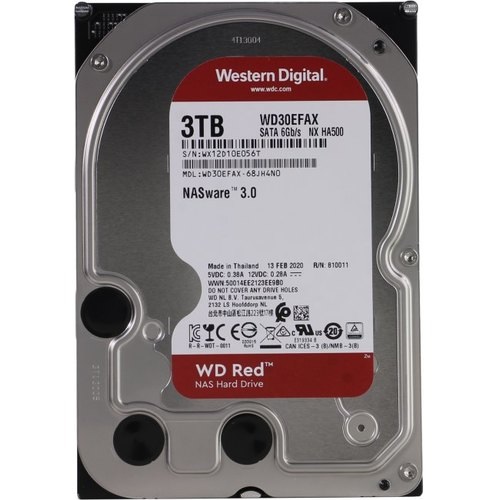 3.5" HDD 3.0TB  Western Digital WD30EFAX Caviar Red NAS