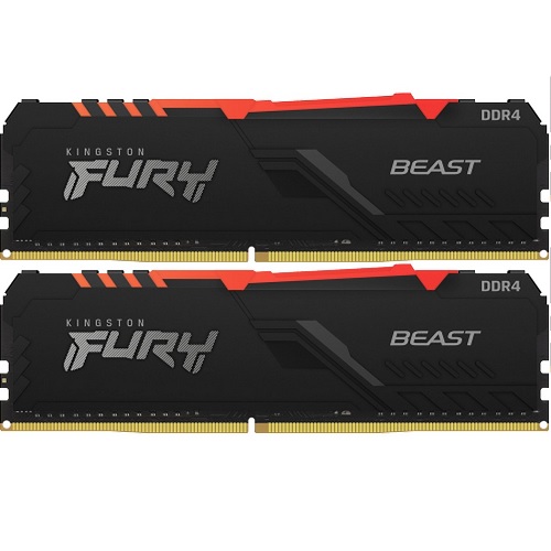 64GB DDR4-3200MHz Kingston FURY Beast RGB 