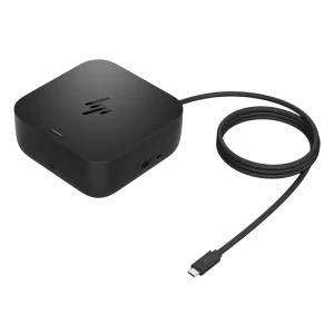 USB-C 100W G6 Dock, 2xUSB-C 3.2 G2, 1xUSB-A 3.2 G2, 2xUSB-A 3.2 G1, 2xDP 1.4, 1xHDMI 2.1, 1xRJ45(2.5 GbE), Up to 100 W (both HP and non-HP)