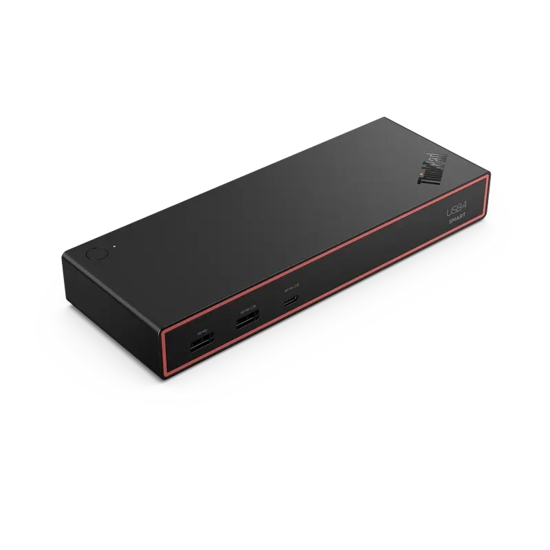 Lenovo ThinkPad USB4 Smart Dock 5500, 1xUSB4 Host, 2xUSB-A 3.2G2(12W),2xUSB-A 3.2 G2(4.5W),2xUSB-C 3.2G2(7.5W),2xDP1.4, 1xRJ45(1Gb),1xHDMI 2.1, 135PA