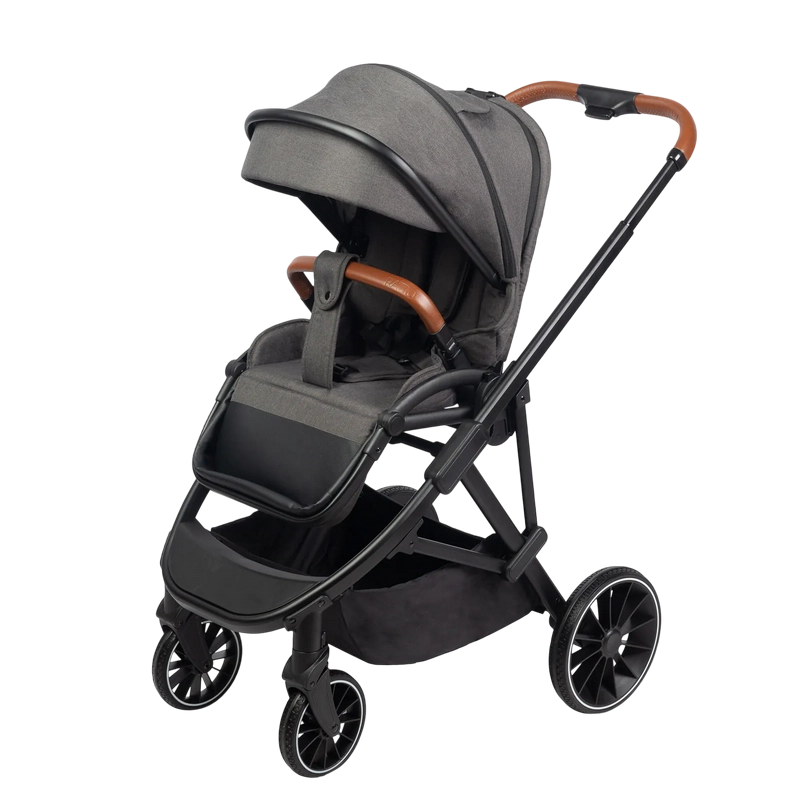Carucior de plimbare pentru copii Caretero RATIO DARK GREY - imagine 2
