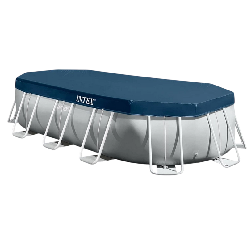 26796 Piscina Carcas Metal OVAL 610x305×122cm, - imagine 3