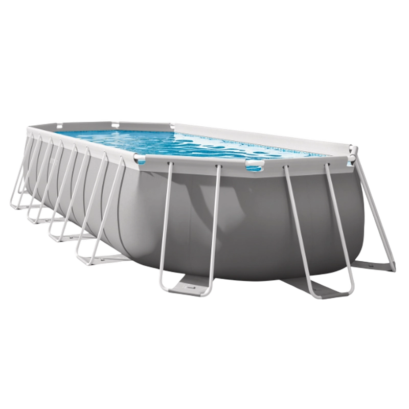 26796 Piscina Carcas Metal OVAL 610x305×122cm, - imagine 2