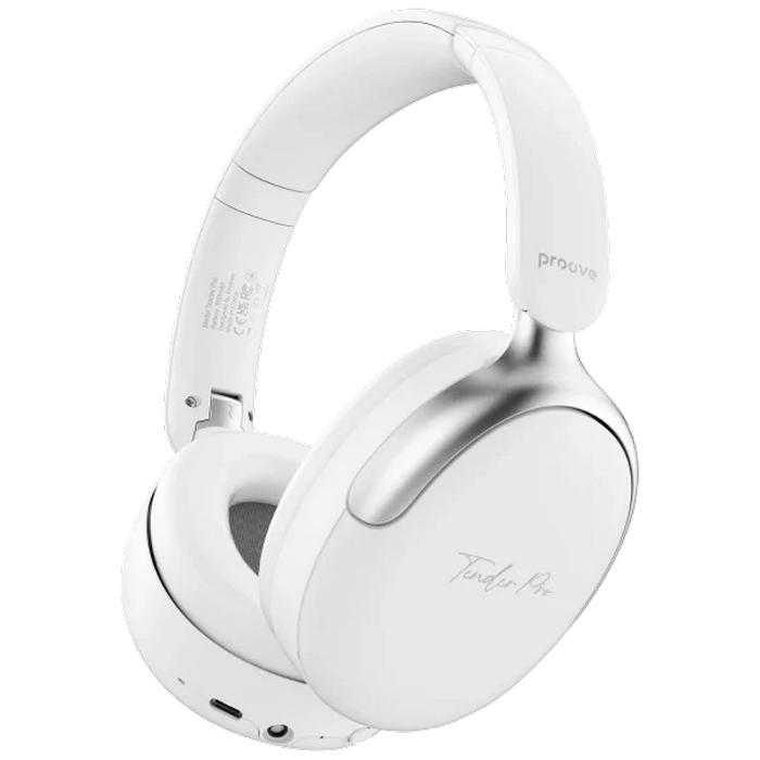 Casti Wireless Over-Ear Proove Tender Pro (APP), White