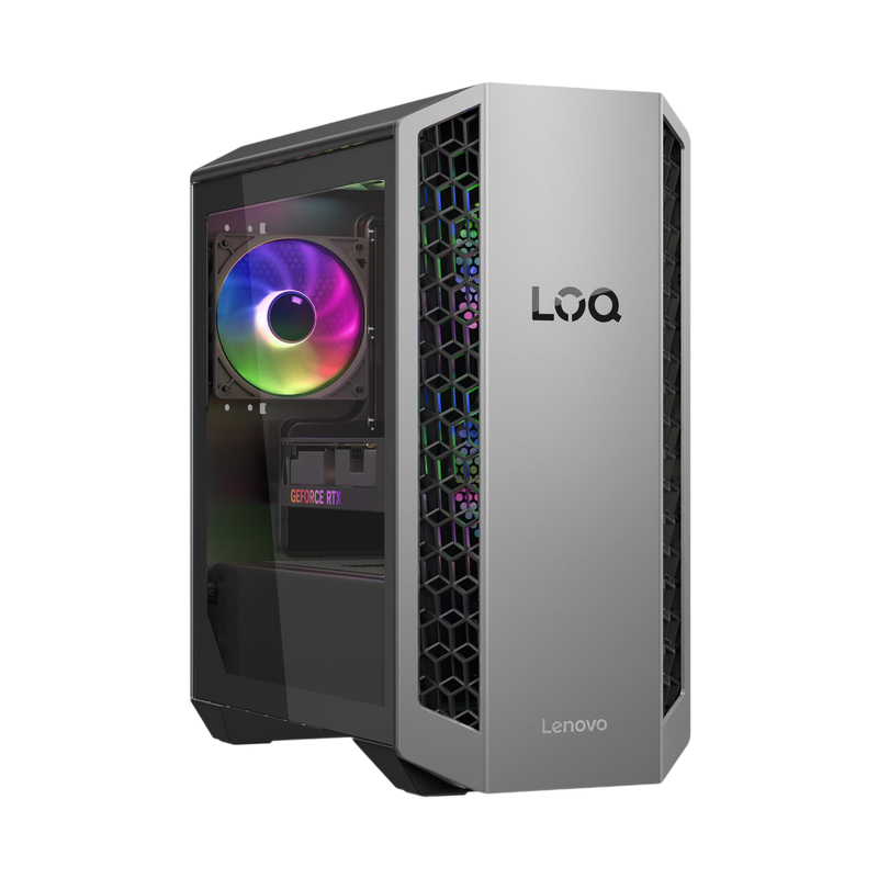 Lenovo LOQ Tower 26ADR10 AMD Ryzen 7 8745HX (3,6-5.1 GHz), 32GB, 1TB SSD, NVIDIA GeForce RTX 5060 8GB GDDR7, Wi-Fi 6, 500W, 3Y warr.