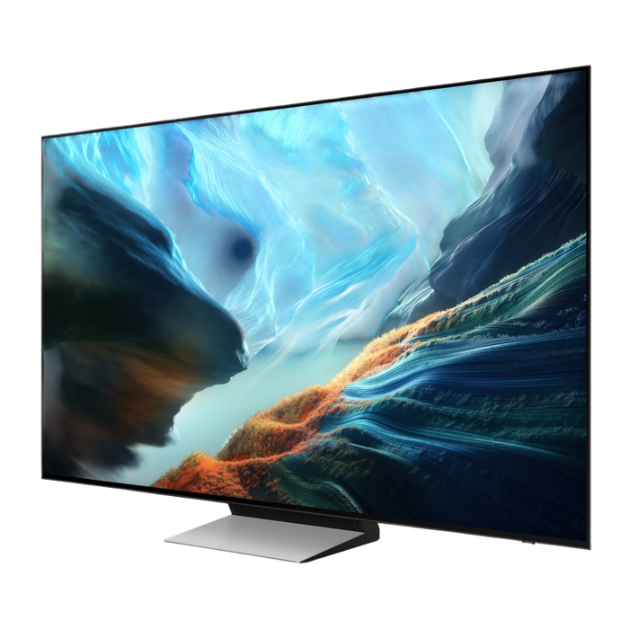 83" OLED SMART TV Samsung QE83S90HAEXUA, QD OLED 4K UHD, Tizen OS, Black - imagine 2