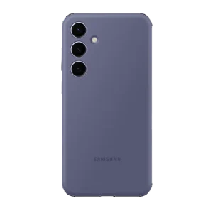 Original Sam. silicone cover Galaxy S24+, Violet