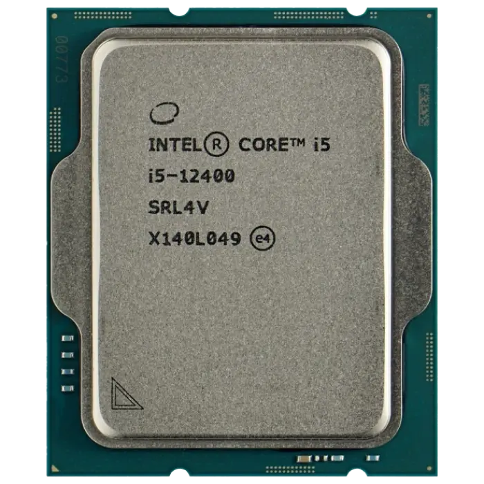 CPU Intel Core i5-12400 2.5-4.4GHz (6P+0E/12T,18MB, S1700, 10nm, Integ.UHD Graphics 730, 65W) Tray