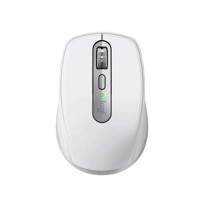 Wireless Mouse Logitech MX Anywhere 3S, 200-8000 dpi, 6 buttons, Ambidextrous, 99g, 500mAh, Silent, Bluetooth, Pale Gray