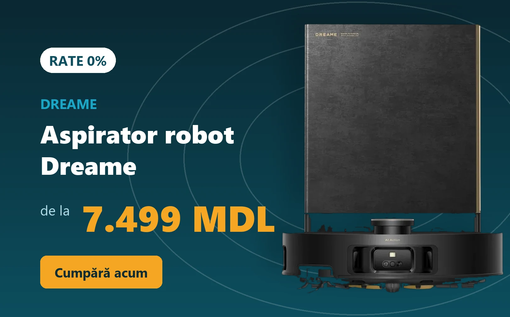 Aspirator robot Dreame de la 4.999 MDL