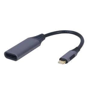 Adapter  Type-C to DP socket 0.15m Cablexper, 4K at 60 Hz, A-USB3C-DPF-01