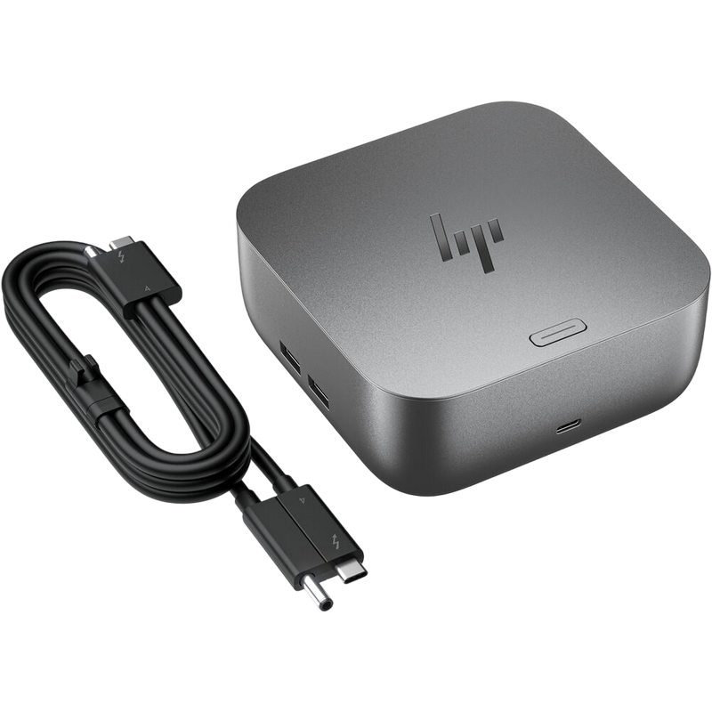 HP TB4 Ultra 280W G6 Dock,1xTB 4,1xUSB-C 3.2g2 with DP,2xUSB-C 3.2g2,3xUSB-A 3.2g2,2xUSB-A 3.2g1,1xHDMI2.1, 2xDP1.4, 1xRJ45(2.5 Gbps), 330W Power Adap