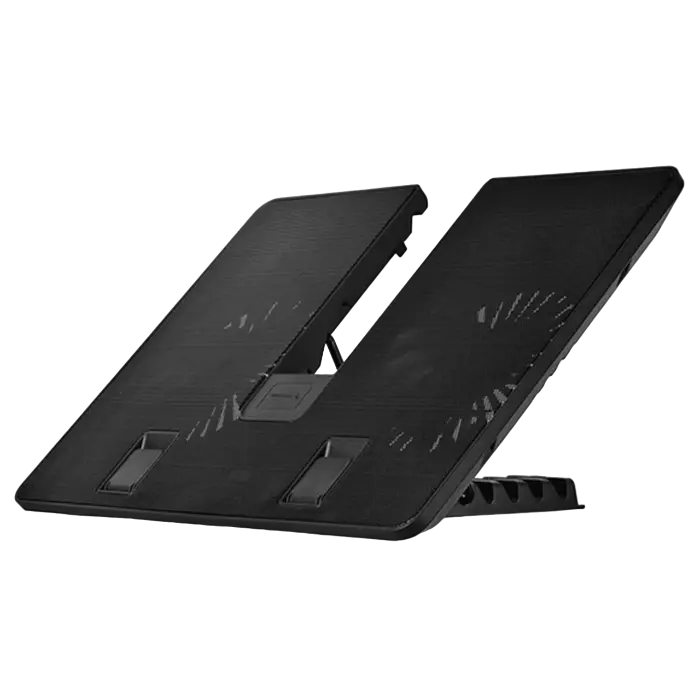 Notebook Cooling Pad Deepcool U-PAL, up to 15.6'', 2x140mm, Adjustable angle, USB3.0, U-shaped