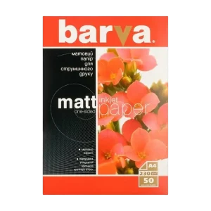 A4 230g 50p Matt Inkjet Photo Paper Barva