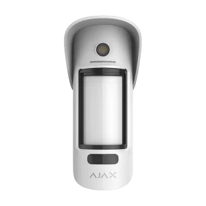 Ajax Outdoor Wireless Security Motion Detector "MotionCam Outdoor", White, Photo
