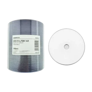 Printable 100*Spindle DVD-R 4.7GB, 16x, Omega, FF White Inkjet