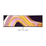 49" DELL U4924DW,Silver,Curved-IPS,5120x1440,60Hz,5ms,350cd,CR2000:1,HDMI+DP+USD+TypeC,LAN,KVM,Spkrs