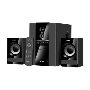 Speakers SVEN "MS-1821" Bluetooth, FM, USB/SD, Display, RC, Black, 44w / 20w + 2x12w / 2.1