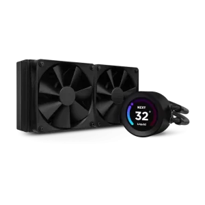 AIO Liquid Cooling NZXT Kraken Elite 240 Black (17.9-30.6dB, 78.02CFM, 2x120mm, 500-1800RPM, LCD 2.36", CAM)