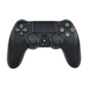 Wireless Gamepad Gembird JPD-PS4BT-02, for PS4+PC,2 analog joysticks, 4 action buttons, Dual vibration, 3.5mm, 600mAh, BT, Charging: micro-USB Black