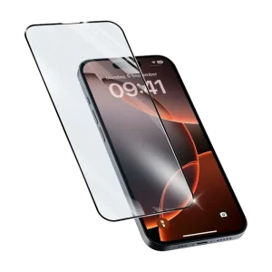 Cellular Tempered Glass Capsule for iPhone iPhone 16 Pro Max, Black
