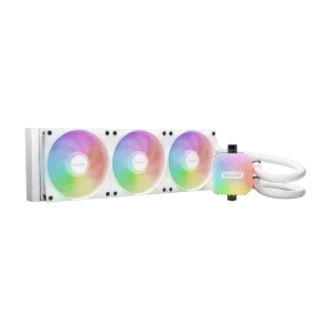 AIO Liquid Cooling be quiet! "Light Loop 360mm" (17.2.4-36.8dB, 3x120mm ARGB fans, PWM, 2100RPM, ARGB Block, ARGB-PWM-Hub, 1480g.)