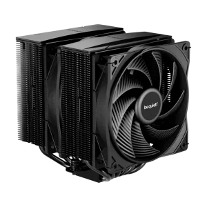 AC be quiet! "Pure Rock Pro 3 Black" (14-34.8dBA, 2000RPM, 59.6 CFM, 2x120mm, PWM, 250W, 6x6mm, 1070g.)