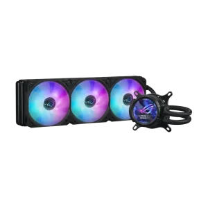 AIO Liquid Cooling Asus "ROG Strix LC III 360 ARGB LCD" (36.0dBA, 3x120mm, 800-2200RPM, 70.38CFM)