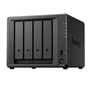 SYNOLOGY  "DS425+", 4-bay, Intel Celeron 4-core 2-2.7GHz, 2Gb+1Slot, 1x1GbE, 1x2.5GbE,  2xM.2 NVMe