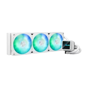 AIO Liquid Cooling Asus "PRIME LC 360 ARGB WHT" (<34dBA, 3x120mm, ARGB, 600-2200RPM, 75,7CFM)