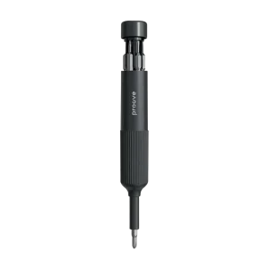 Multifunctional screwdriver set Proove Fixer 27 in1, Gray