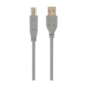 Cable USB, AM/BM, 1.8 m, USB2.0, High quality, Cablexpert, Grey, CCP-USB2-AMBM-6G