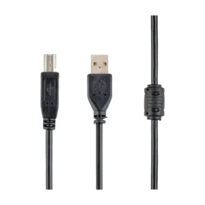 Cable USB, AM/BM, 3.0 m, USB2.0 Premium quality with ferrite core, CCF-USB2-AMBM-10
