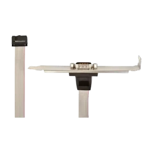 CableExpert CCDB9RECEPTACLE DB9 COM port receptacle on bracket housing, 25cm