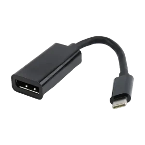 Adapter Type-C to DP socket 0.15m Cablexpert, up to 4K at 60 Hz, A-CM-DPF-01