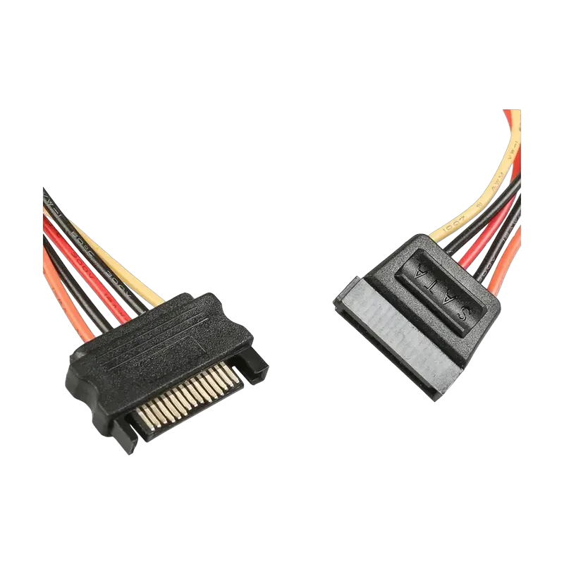 Cable SATA power extention cable, 0.3 m, Cablexpert CC-SATAMF-01 - imagine 2