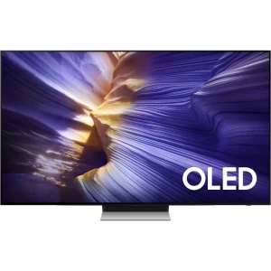 77" OLED SMART TV Samsung QE77S90FAEXUA, Quantum Dot OLED 4K UHD, Tizen OS, Black